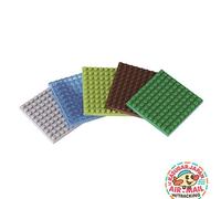 nanoblock Plate Set 10×10 fm Japan w/Tracking