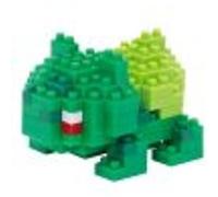 nanoblock NBPM003 Pokemon Bulbasaur, Colourful, Bandai