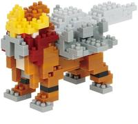 Nanoblock Pokemon Entei - 240-Piece Nano Block Kit | Official Kawada Licensed