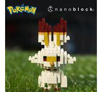 Nanoblock Building Toy Pokemon Scorbunny (NAN21611) - Multicolored