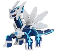 Bandai - Nanoblock - Pokémon Figure Dialga - Mini Figure with 1020 Building Blocks - Construction Toy Mini Building Blocks - Construction Kit Toy for Children from 12 Years - Teenagers Adults