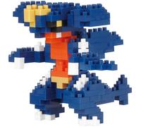 Nanoblock - Pokemon Series - Garchomp Building Kit [New Toy] Figure, Brick, Co