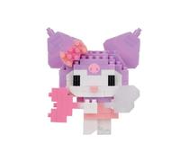 Nanoblock Sanrio Kuromi Dreaming Angel Model | Build Your Own Collectible Sanrio Figurine Using Micro Building Blocks | Mini Construction Model Kit for Adults & Kids Age 12+