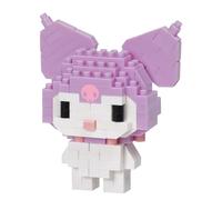 nanoblock Sanrio Kuromi Model NBCC179 Building Blocks Puzzles For Adults And Kids | Plastic Model Kits With Mini Bricks Make Great Sanrio Gifts For Boys Girls And Adults Age 12+