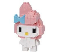 nanoblock Sanrio My Melody Model Nano Building Blocks | Sanrio Mini Model Kits - Plastic Model Kits With Mini Bricks Make Great Sanrio Gifts - Model Kit