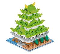 nanoblock - World Famous Buildings - Nagoya Castle, Sight to See Series Building Kit