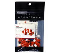 Nanoblocks NAN-NBC002 Clown Fish MC (Orange and White)