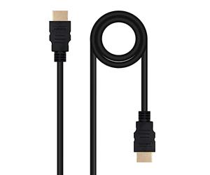 NANOCABLE 10.15.3801-L150 HDMI Cable V2.0 4K@60Hz 18Gbps A/M-A/M 1.5m Black