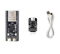 NanoCH32V317 RISC-V development board 144MHz 100M Ethernet | Dual USB Type-C, 256KB Flash / 64KB SRAM, CH32V317WCU6 Chip, USBISP Download, Motor Control