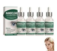 NanoClear Eye Drops,Nano eye drops Serum, Vision Recovery Eye Drops, Dry Eye drops for Humans, Relieve eye Fatigue, Stress & Teary Eyes, Gentle and Effective, Natural for Dry Eyes, Eye Care
