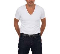 NanoDri Mens All-Over Sweatproof Undershirt 2.0 with 3X Larger Underarm Membrane (Medium) White