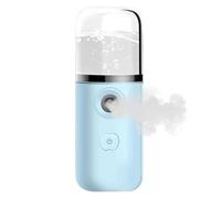 Nanoes Handy Face Mister - Portable Facial Mist Sprayer | Compact USB Rechargeable Mini Face Steamer | Hydrating Facial Spray Device | Travel-Friendly Skin Mist for Dewy Glow Quick Recharge Gift