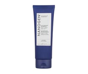 Nanogen Thickening Shampoo for Men, Thinning and Fine Hair, 240 ml | Strengthening Formula with Salicylic Acid, Chamomile, Keratin, Sulphate Free, Bergamot Lavender Scent, Made in the UK