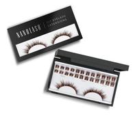 Nanolash DIY Eyelash Extensions 36 pcs - cluster lashes DIY, cluster false eyelashes for lash extensions at home, individual cluster lashes (Brown, HEARTBREAKER)