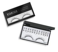Nanolash DIY Eyelash Extensions 36 pcs - cluster lashes DIY, cluster false eyelashes for lash extensions at home, individual cluster lashes (Black, CLASSY)