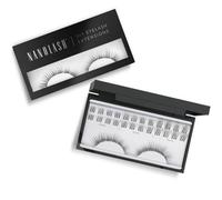 Nanolash DIY Eyelash Extensions 36 pcs - cluster lashes DIY, cluster false eyelashes for lash extensions at home, individual cluster lashes (Black, INNOCENT)