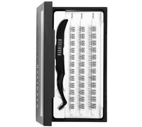 Nanolash DIY Stick & Go Pre-Glued Lashes - self adhesive lash clusters, press-on lashes with tweezers (INNOCENT)