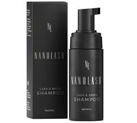 Nanolash Lash & Brow Shampoo 50 ml - cleansing shampoo for eyelashes and eyebrows, eyelash foam, eyelash extension cleanser