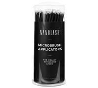 Nanolash Microbrush Applicators 100 pcs - eyelash microbrushes, disposable eyelash applicators, micro brushes for eyelash extensions (2,0 mm)