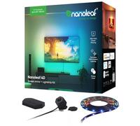 Nanoleaf 4D - Screen Mirror Camera + 4M Strip Light Kit for TV up to 65 inch / 165cm, Smart TV LED Backlight Reactive, Music Sync, Wifi App & Voice Control (Works with Alexa Apple/Google Home)