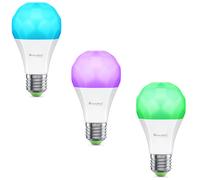 Nanoleaf E27 Smart Bulb 3 Pack NF080B02-3A19E Essentials Matter LED Light Bulb