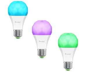 Nanoleaf E27 Smart Bulb 3 Pack NF080B02-3A19E Essentials Matter LED Light Bulb