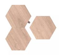 Nanoleaf Elements Wood Look Hex Exp Pk 3 mood lighting