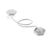 Nanoleaf Flex. Type: Lighting connector Product colour: White. Cable length: 0.24 m. Quantity per pack: 3 pc(s)
