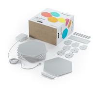 Nanoleaf Shapes Hexagon Starter Kit, 9 LED Smart Light Panels - Dimmable & Modular Wi-Fi Wall Mood Lights, Works with Alexa Google Assistant Apple Homekit, for House Room Decor or Desk