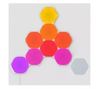 Nanoleaf HEXAGON SMARTER KIT. Product colour: White Suitable location: Bedroom Children's room Certification: CE. Bulb type: LED Colour temperature: 6500 K. Power source type: AC. Quantity per pack: 7