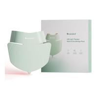 Nanoleaf LED Light Therapy Neck & Décolletage Mask, 1072nm NIR, 7 Modes | 940nm & 850nm NIR,Firming-looking,432 LEDs,12 Target Zones,Red Blue Light,Skin Care,Silicone,Rechargeable,Gifts for Women