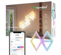 Nanoleaf Lines 60 Degrees Starter Kit, 9 Smart Light Bars