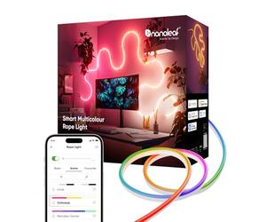 Nanoleaf Neon Rope Light 5M, Smart WiFi Bendable LED Strip Light | DIY Shape, Music & Screen Sync, Dynamic Scenes in App, Voice Control, Works with Alexa and Google Assistant, Room Wall Decor