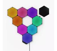 Nanoleaf Shapes Ultra Black Hexagons Starter Kit, 9 LED Panels