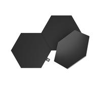 Nanoleaf Shapes Ultra Black Hexagon Expansion Pack, 3