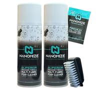 Nanomize Fabric Upholstery Cleaner for Car Interiors - Deep Cleaning Spray for Seats, Carpet, Mats & Plastics - Stain & Odour Remover - Vehicle Interior Cleaner, Fresh Linen Scent