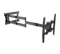 Nanook LONG 2120 TV Wall Bracket 42-75 Inch, 120 cm Reach, 40 kg | Our longest wall mount with extra long arms for max. rotation (180°) & huge reach, Max. VESA 400x400, Universal