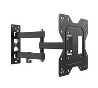 NANOOK Solide+ Swivelling TV Wall Mount 19-43 Inches | Optimal Viewing Angle | Tilts 15° | VESA up to 200 x 200 | Load Capacity up to 35 kg | Suitable for All Standard TVs | Includes Mounting Material