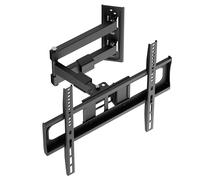 NANOOK Solide+ Swivelling TV Wall Mount 32-65 Inches | Optimal Viewing Angle | Tilting 15° | VESA up to 400 x 400 | Load Capacity up to 35 kg | Suitable for All Standard TVs | Includes Mounting