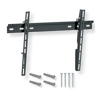 NANOOK TV tiltable wall mount for 32-55 inch television | Tilt | Ultra slim bracket | Universal compatibility | VESA 100x100-400x400 | Black