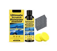 NanoPolix Scratch Remover - Eliminate All Car Scratches, Nano polix Scratch Remover, Quick Fix Removal Paste for Deep Scratches, All Paint Colors Polishing Kit, 100g, sponge*2, nanocloth*6
