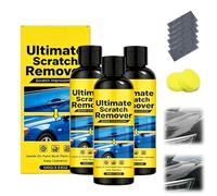 Nanopolix Scratch Remover, nano polix ultimate scratch remover, Beyond Paint All in One Color Repair Sponge, Quick Restore Shine for Auto Deep Scratches (3PC)