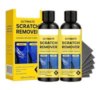 Nanopolix Scratch Remover, Nanopolix Ultimate Car Scratch Remover with Nano Sparkle Cloth for Any Car Scratches, Easily & Quickly Repair Scratches and Restore Shine, Cars Paint Scuff Remover (2PC)