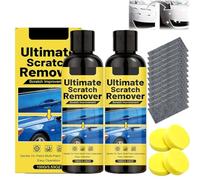 Nanopolix Scratch Remover, Nanopolix Ultimate Car Scratch Remover with Nano Sparkle Cloth for Any Car Scratches, Cars Paint Scuff Remover, Quick Repair Scratches and Restore Shine (2PC)