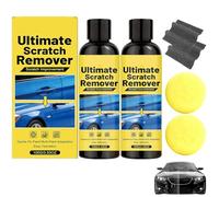 Nanopolix Scratch Remover, Nanopolix Ultimate Car Scratch Remover with Nano Sparkle Cloth Set for Any Car Scratches, Cars Paint Scuff Remover, Easily Repair Paint Scratches & Water Spots (2PC)