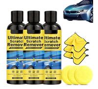 Nanopolix Scratch Remover, Nanopolix Ultimate Scratch Remover, Nano polix Cars Paint Scuff Remover, Easily & Quickly Repair Paint Scratches & Water Spots (Colour 3pc)