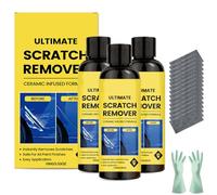 Nanopolix Scratch Remover, Ultimate Scratch Remover, Quick Repair the Magic 60-Second, Quick Fix Removal Paste for Deep Scratches, All Paint Colors Polishing Kit (3, One Size)
