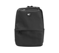 NanoRS Maclean Laptop Backpack for 39.6 cm Laptops, Black, 41x29x14cm, 16 l | Waterproof, adjustable shoulder straps, multiple pockets, side expandable pocket, carry handle