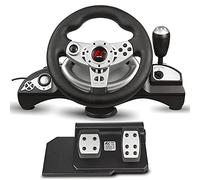 NanoRS RS700 Racing Steering Wheel Gaming Controller Vibration PS3 PS2 USB PC