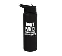 Nanoscientist Stainless Steel Insulated Water Bottle